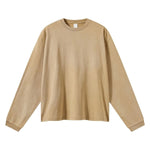 Heavyweight Vintage Brushed Washed Long Sleeve Tee