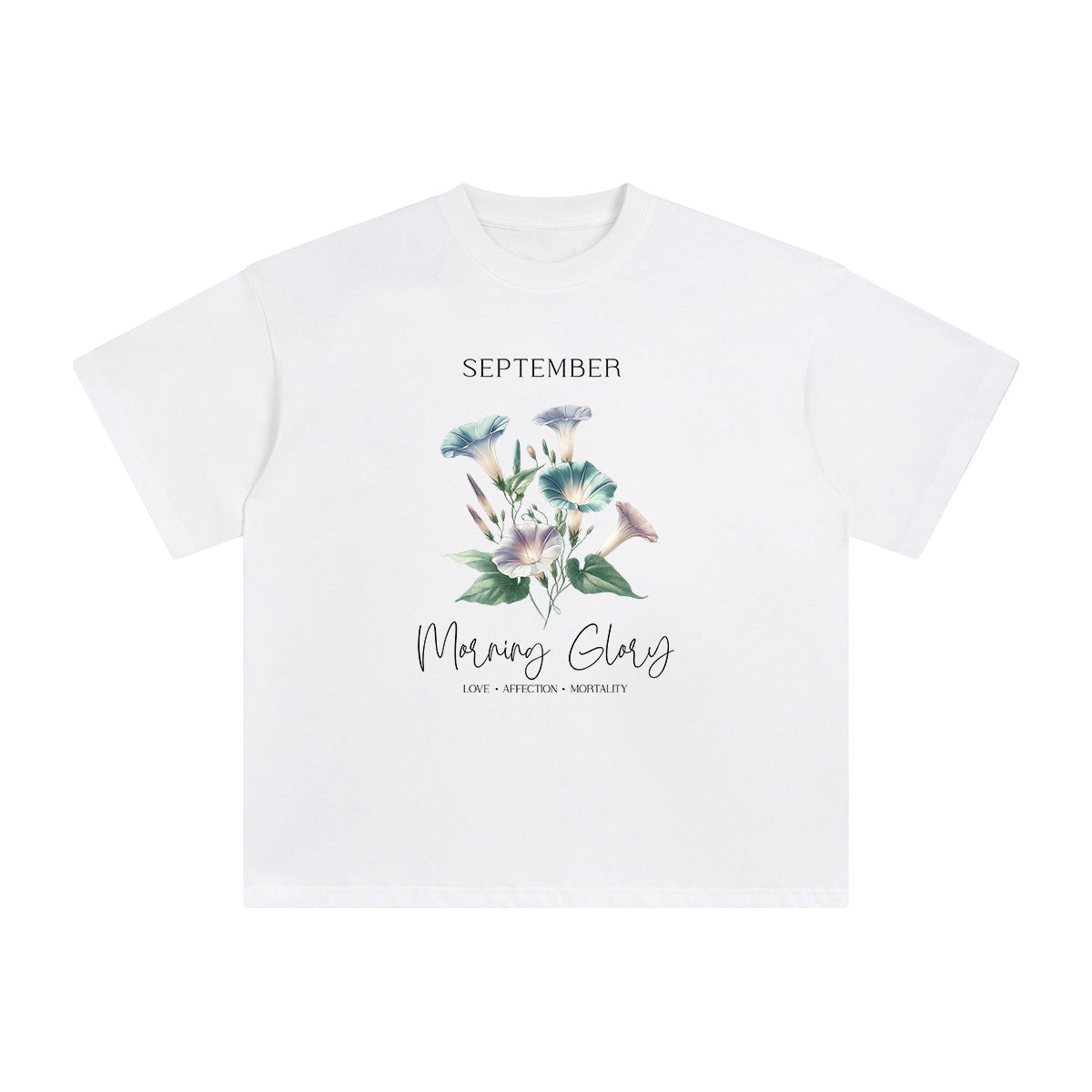 MorningGlory Graphic Tee-INNBLAC Fashion Apparel
