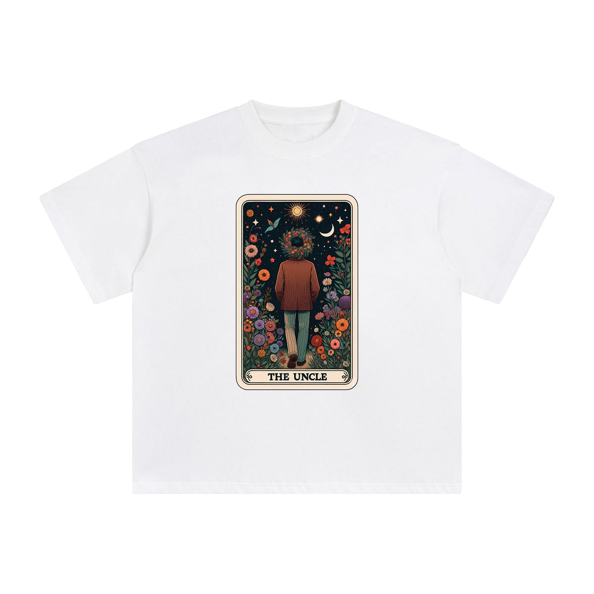 The Uncle Card Graphic Tee-INNBLAC Fashion Apparel