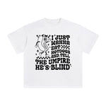 Hotdogs Quote Graphic Tee-INNBLAC Fashion Apparel