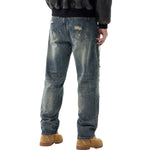 Smoke Rise Vintage Loose Fit Ripped Jeans