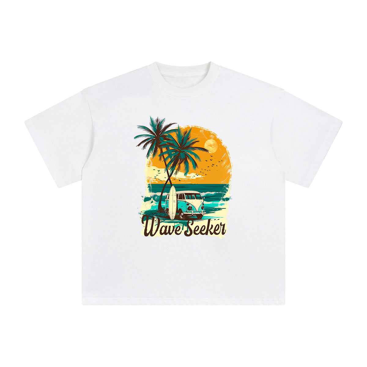 Wave Seeker Graphic Tee-INNBLAC Fashion Apparel