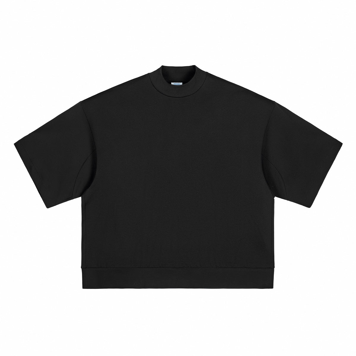 Heavyweight Oversized Mock-Neck Tee 9.15oz