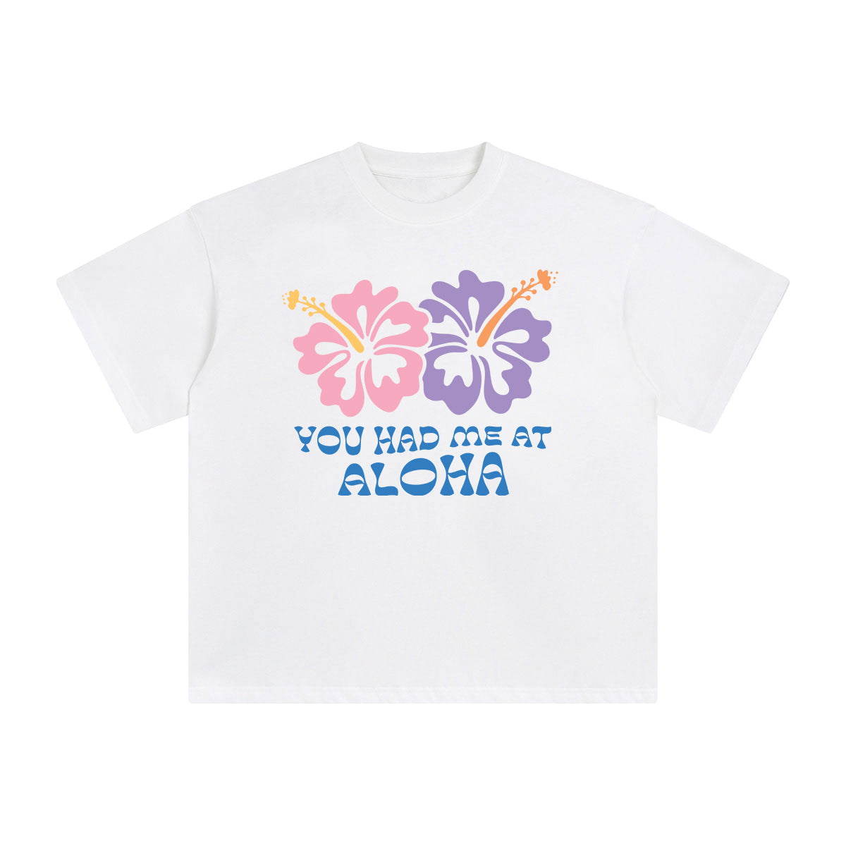 You Had Me At Aloha Graphic Tee-INNBLAC Fashion Apparel