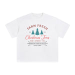 Christmas Trees Graphic Tee-INNBLAC Fashion Apparel