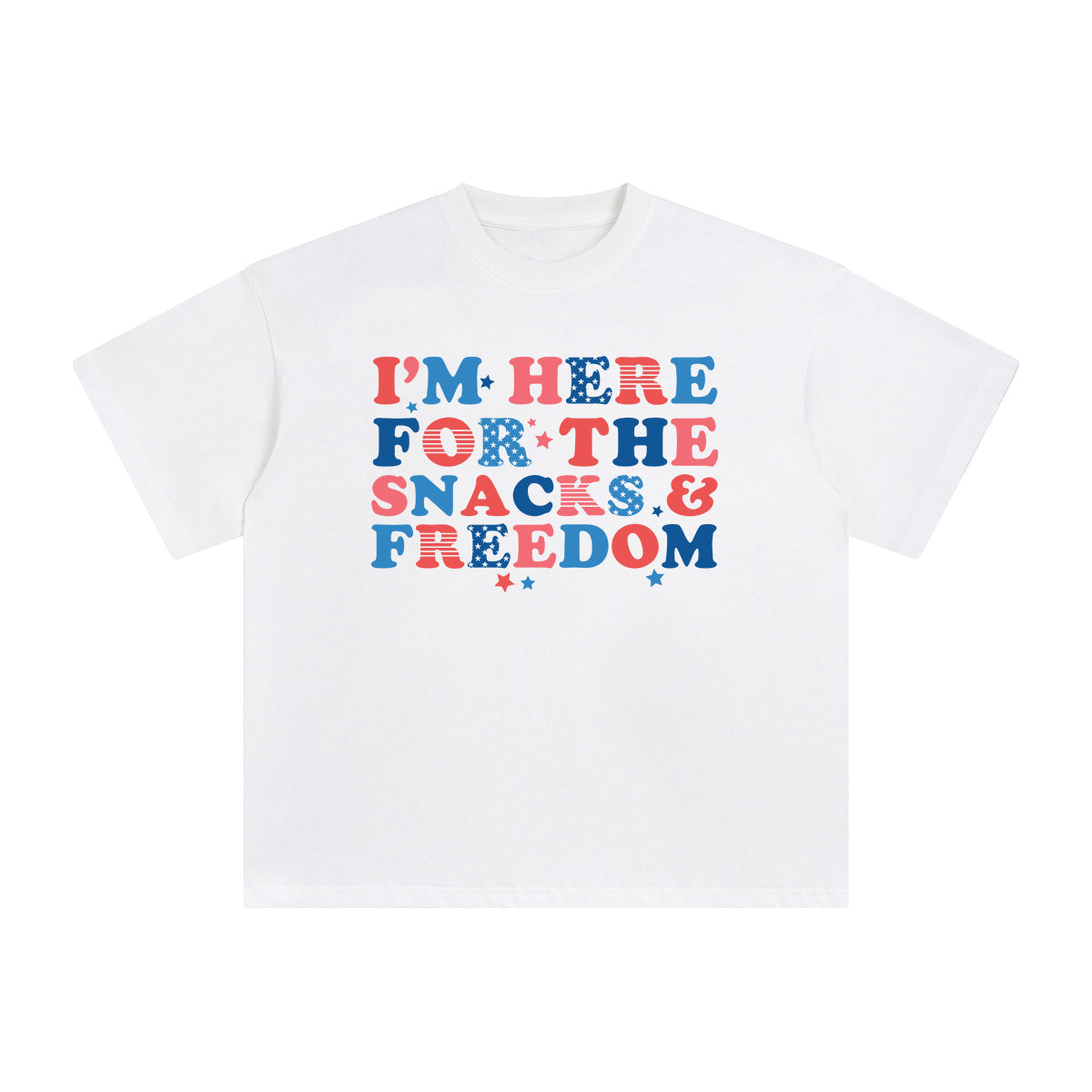 Freedom Quote Graphic Tee-INNBLAC Fashion Apparel