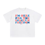 Freedom Quote Graphic Tee-INNBLAC Fashion Apparel
