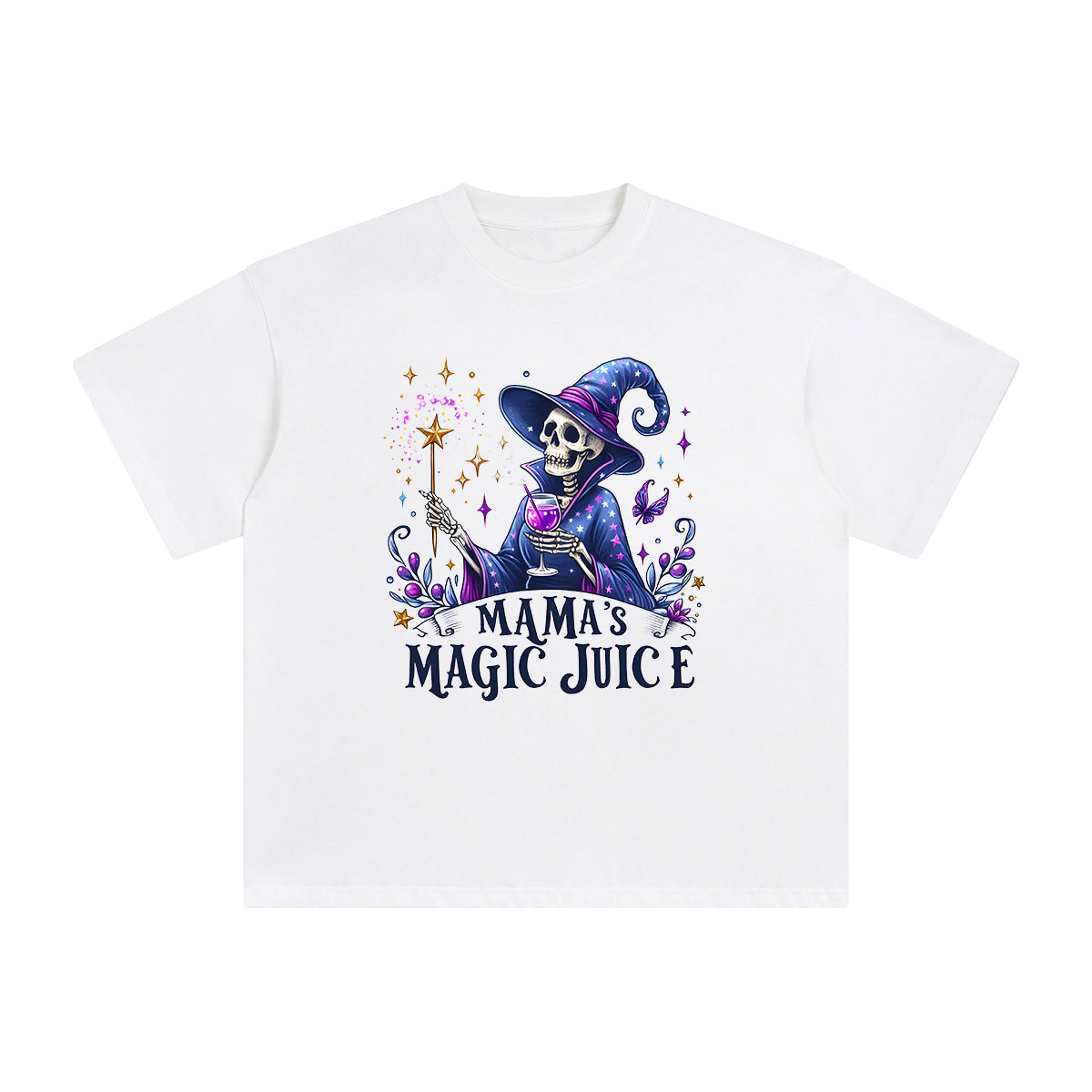Mama's Magic Juice Graphic Tee-INNBLAC Fashion Apparel