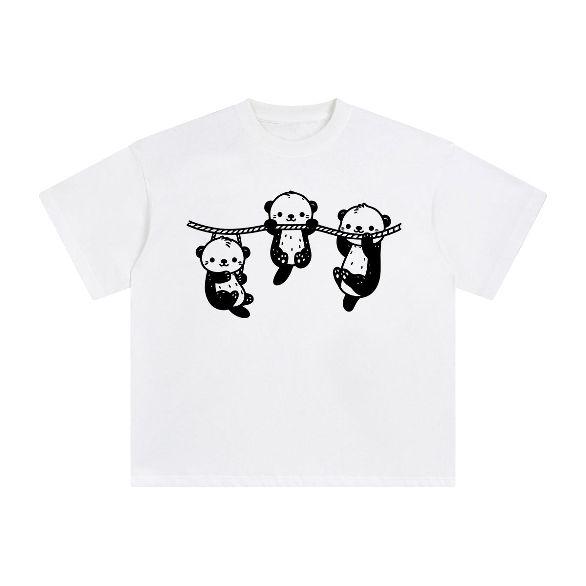 Otter Graphic Tee-INNBLAC Fashion Apparel
