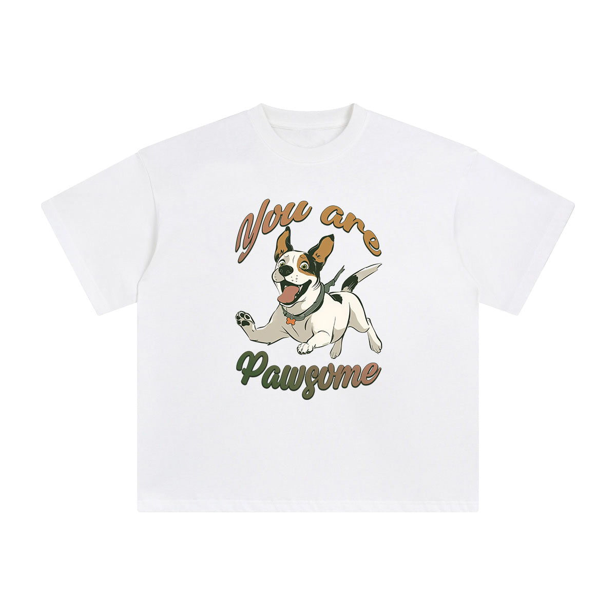 You Are Pawsome Graphic Tee-INNBLAC Fashion Apparel