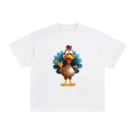 Funny Turkey Graphic Tee-INNBLAC Fashion Apparel