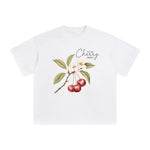 Sweet Cherry Graphic Tee-INNBLAC Fashion Apparel