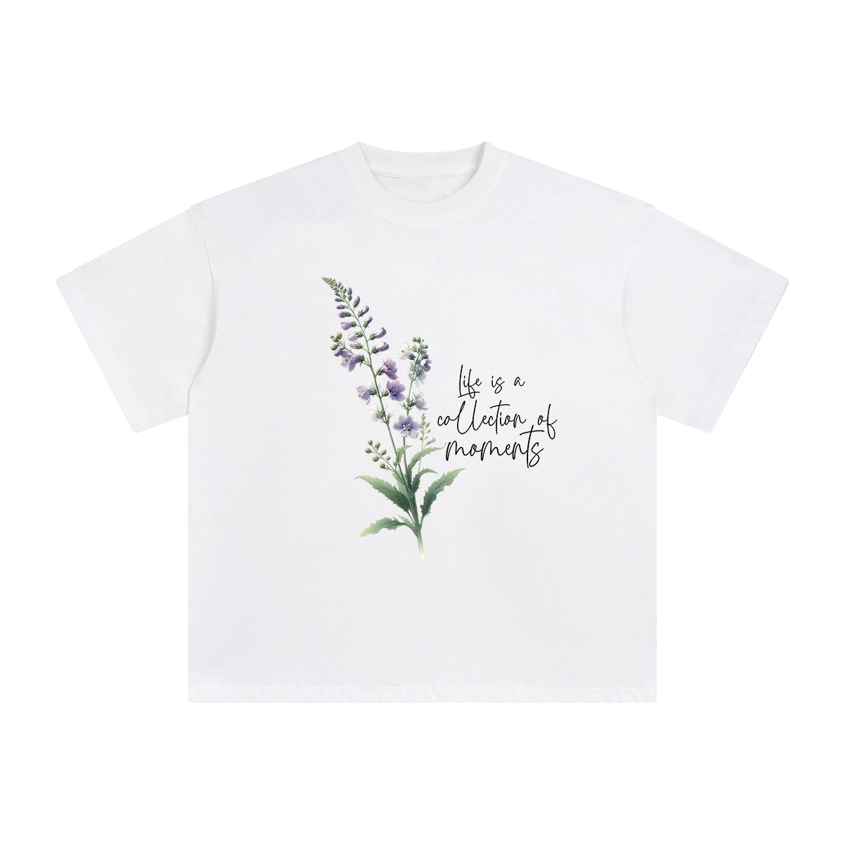 Larkspur Graphic Tee-INNBLAC Fashion Apparel