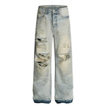 Smoke Rise Relaxed Vintage Wash Faded Jeans