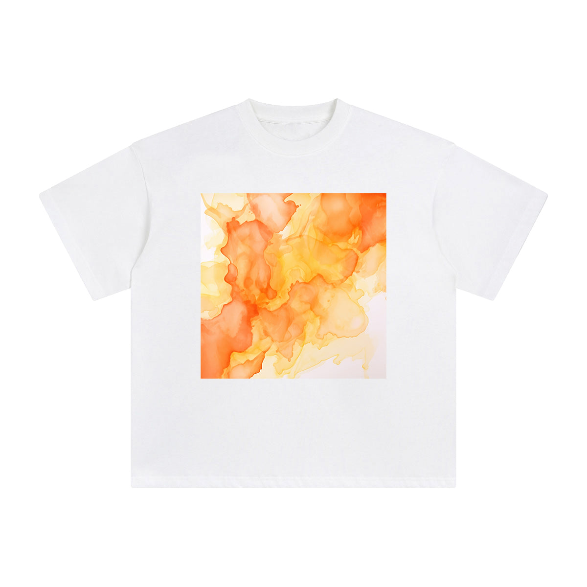 Ink Background Graphic Tee-INNBLAC Fashion Apparel