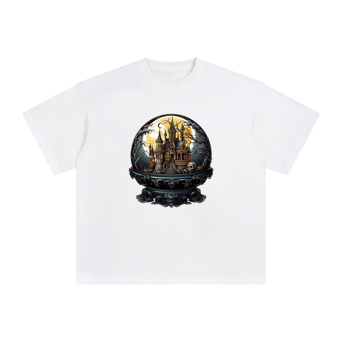 Castle Globe Graphic Tee-INNBLAC Fashion Apparel