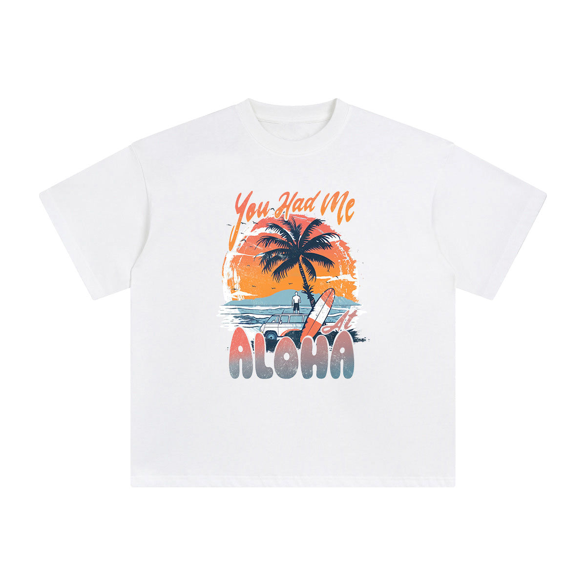 You Had Me At Aloha Graphic Tee-INNBLAC Fashion Apparel