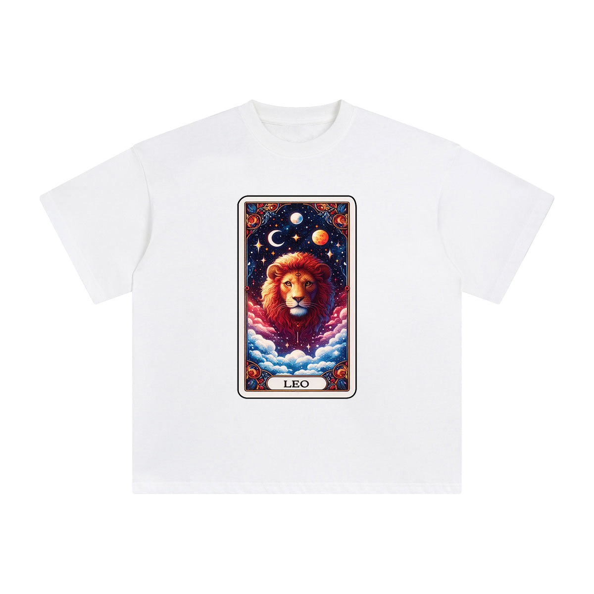Leo Zodiac Graphic Tee-INNBLAC Fashion Apparel