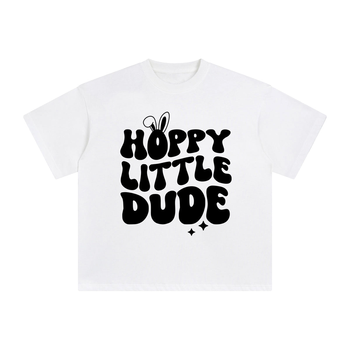 Hoppy Little Dude Graphic Tee-INNBLAC Fashion Apparel