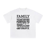 Thanksgiving Quote Graphic Tee-INNBLAC Fashion Apparel