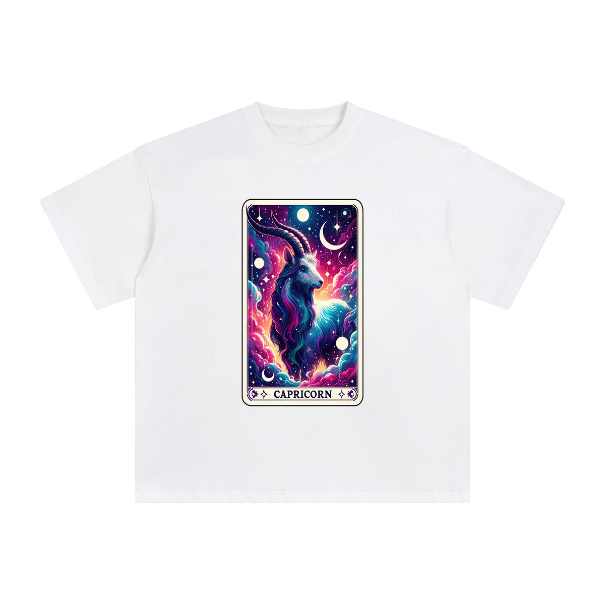 Capricorn Zodiac Graphic Tee-INNBLAC Fashion Apparel