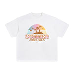 Summer Vibes Only Graphic Tee-INNBLAC Fashion Apparel