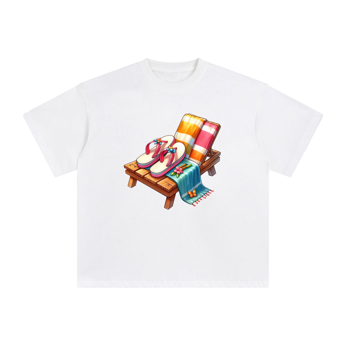 Vacation Comic Graphic Tee-INNBLAC Fashion Apparel