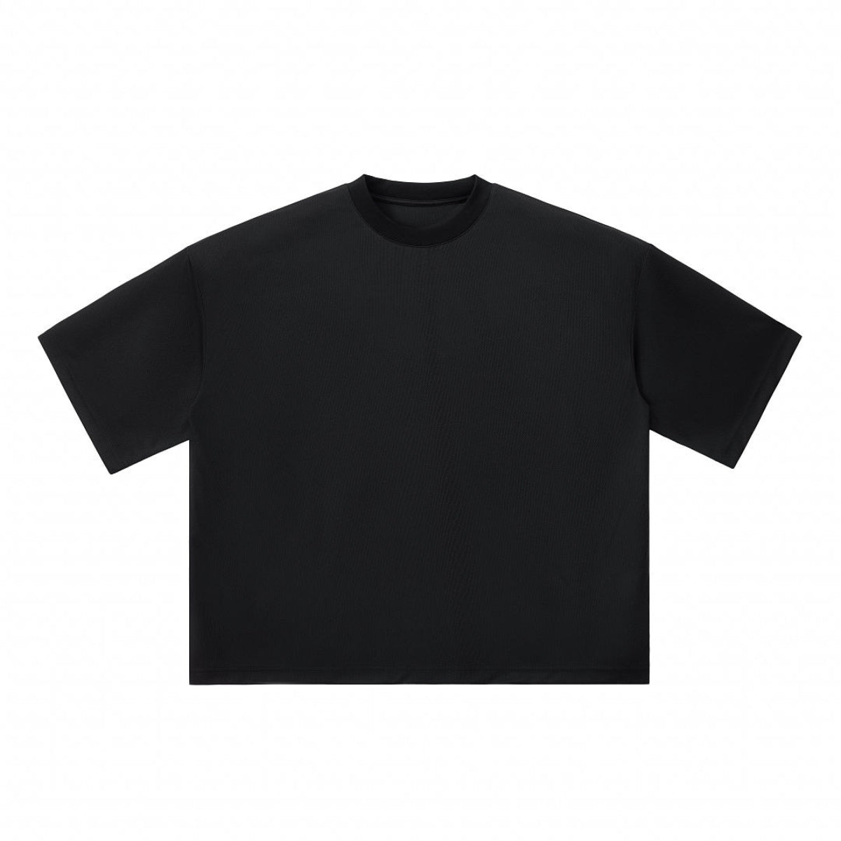 Boxy Retro Mesh Tech Knit Athletic Tee
