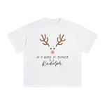 Boho Christmas Antlers Graphic Tee-INNBLAC Fashion Apparel