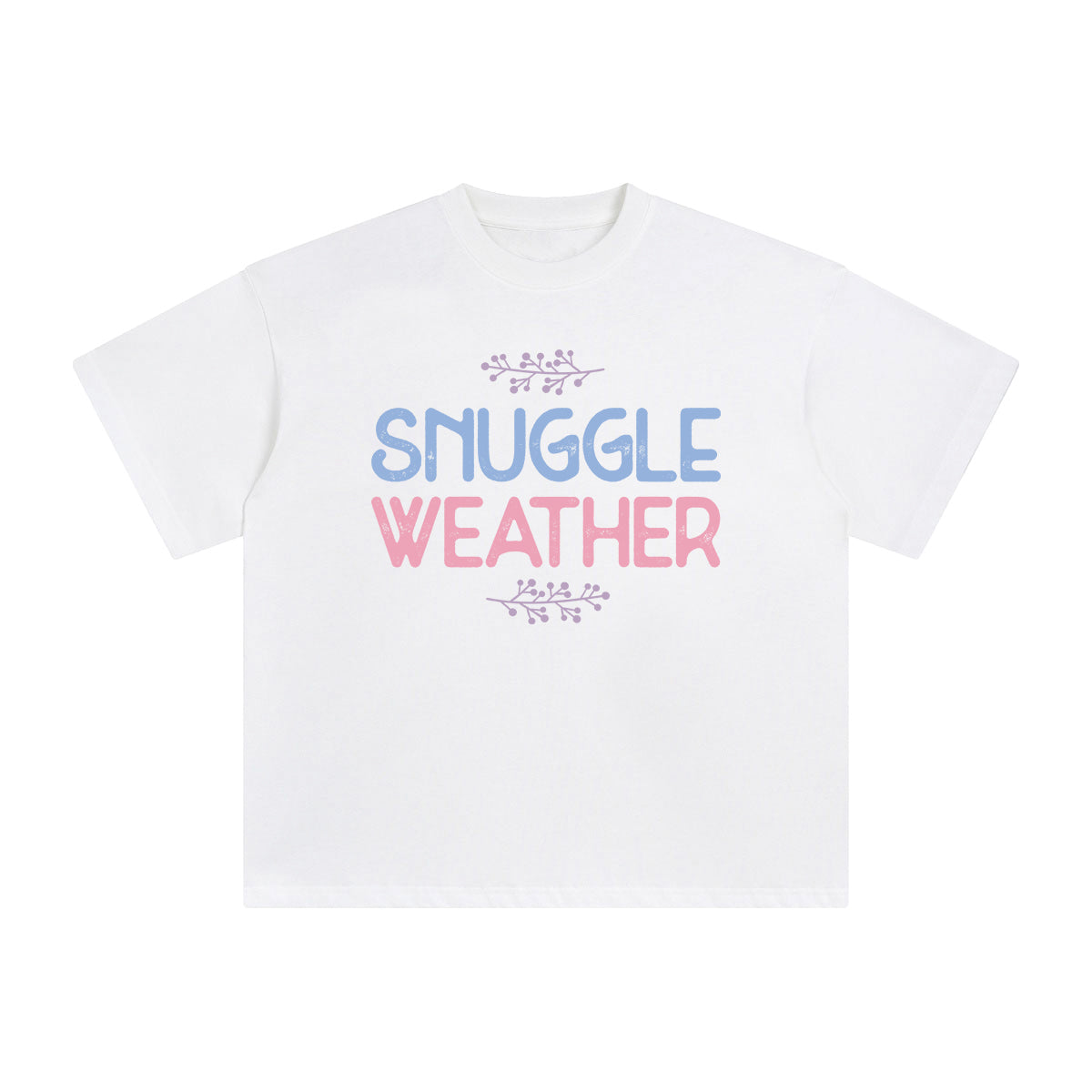 Snuggle Weather Graphic Tee-INNBLAC Fashion Apparel