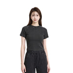 260G Snow Wash Oversized Raglan Sleeve T-Shirt