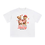 I Love You Beary Much Graphic Tee-INNBLAC Fashion Apparel