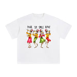 Skeleton Women Drinking Graphic Tee-INNBLAC Fashion Apparel