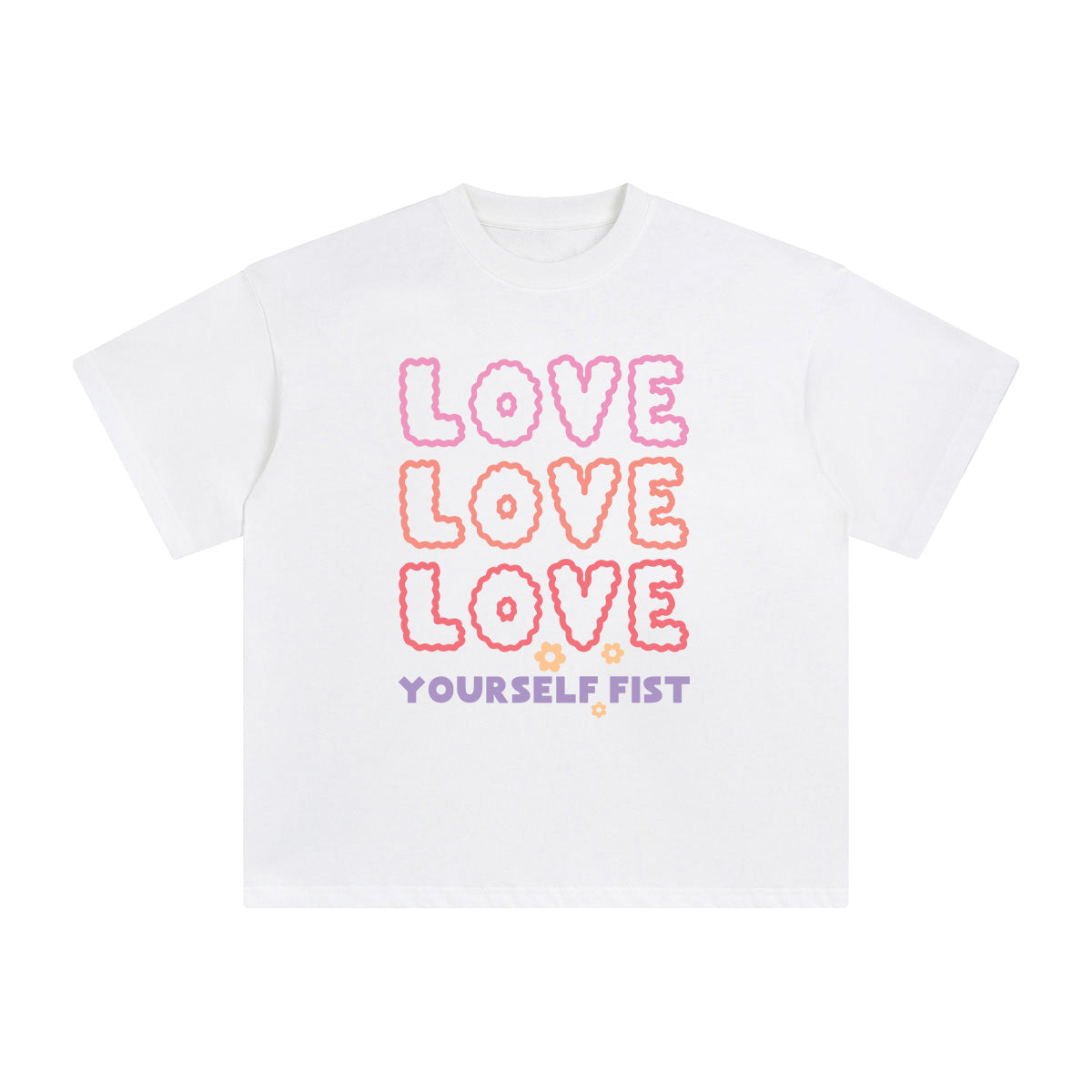 Love Yourself First Graphic Tee-INNBLAC Fashion Apparel