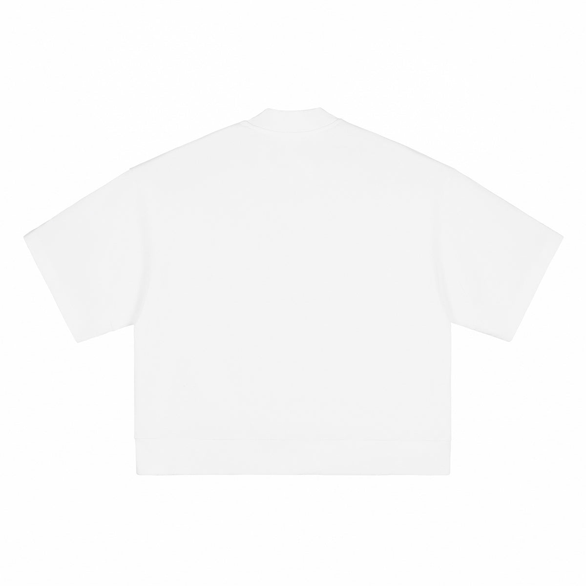 Heavyweight Oversized Mock-Neck Tee 9.15oz