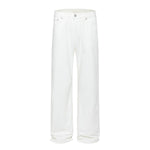 Essential Relaxed Straight-Leg Cotton Pants