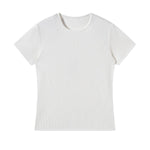 Slim Fit Cropped Heavyweight T-Shirt
