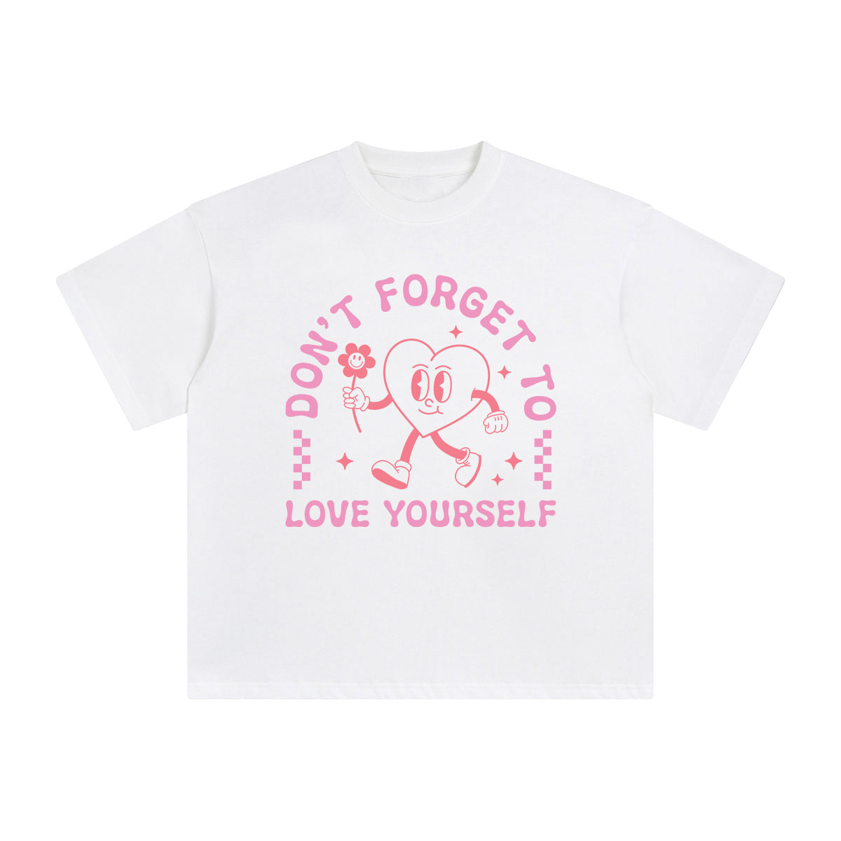 Don't Forget To Love Yourself Graphic Tee-INNBLAC Fashion Apparel