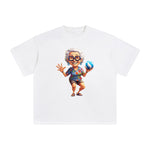 Grandma Play Volleybal Graphic Tee-INNBLAC Fashion Apparel