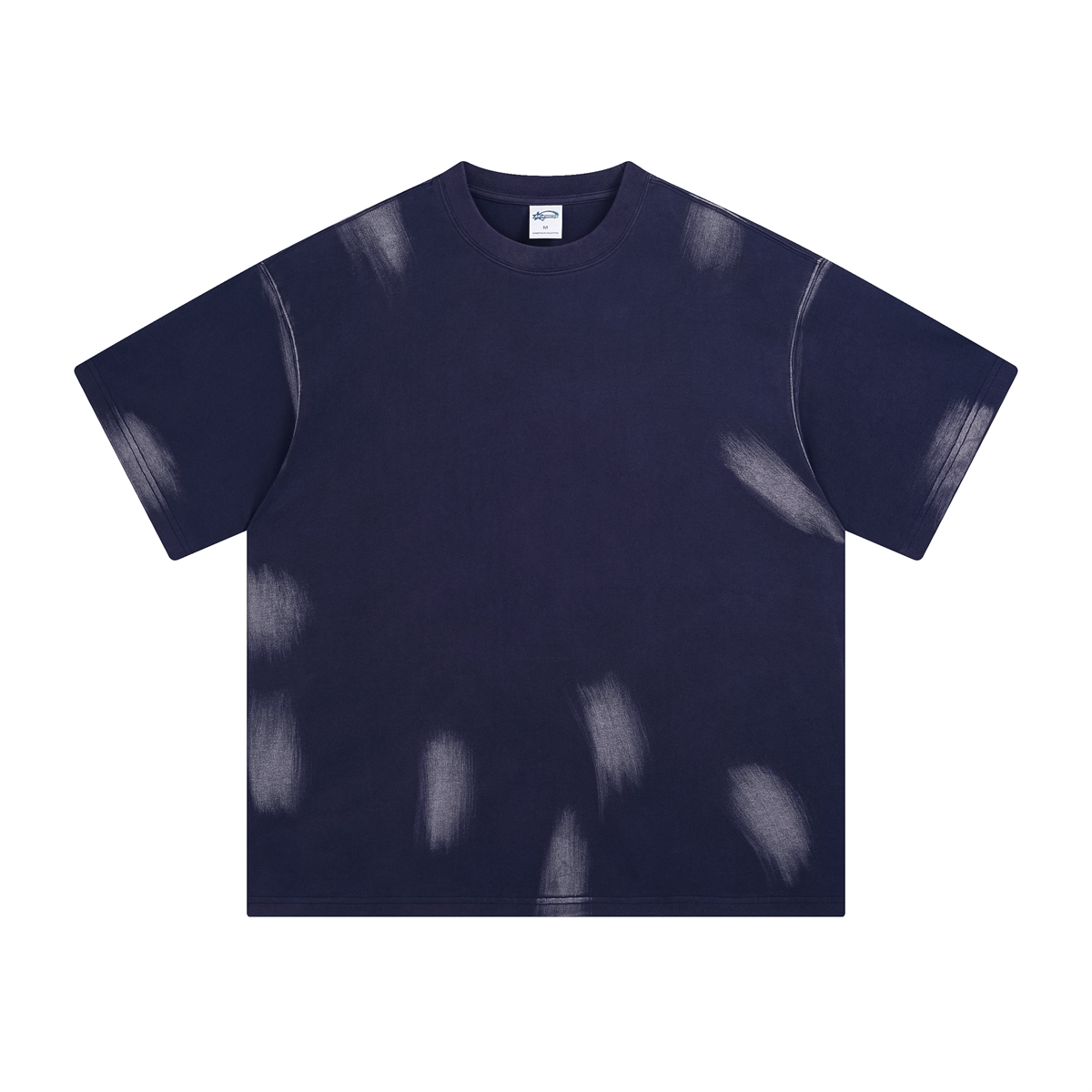 Heavyweight Paint-Splatter Cotton Tee 8.55oz