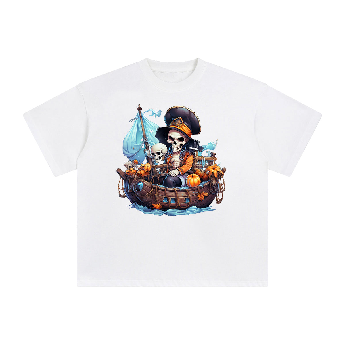 Pirate Graphic Tee-INNBLAC Fashion Apparel