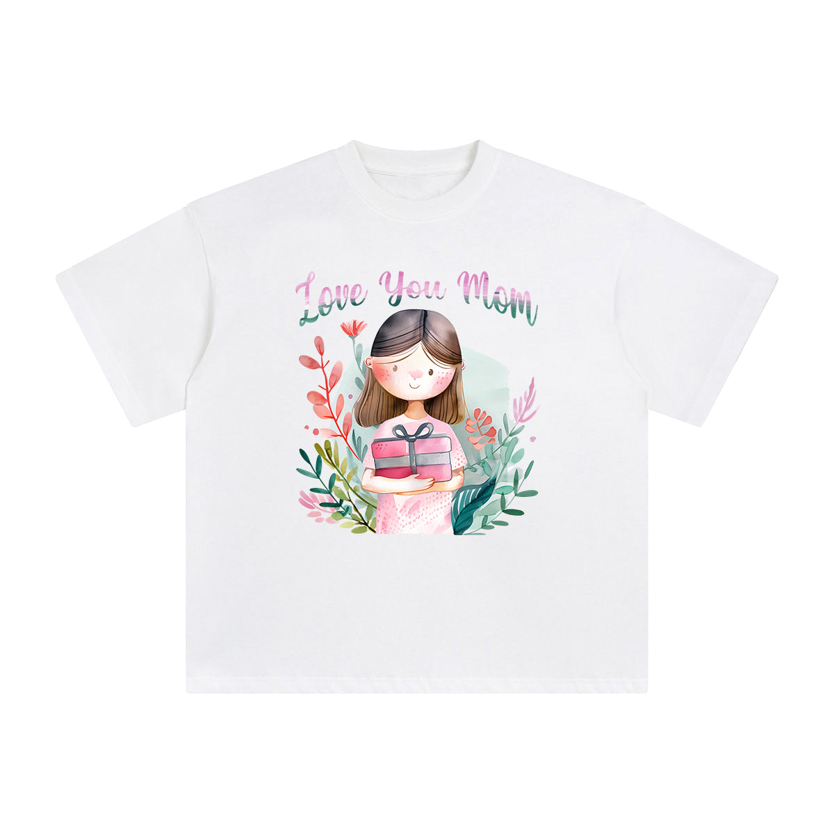Love You Mom Graphic Tee-INNBLAC Fashion Apparel