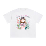 Love You Mom Graphic Tee-INNBLAC Fashion Apparel