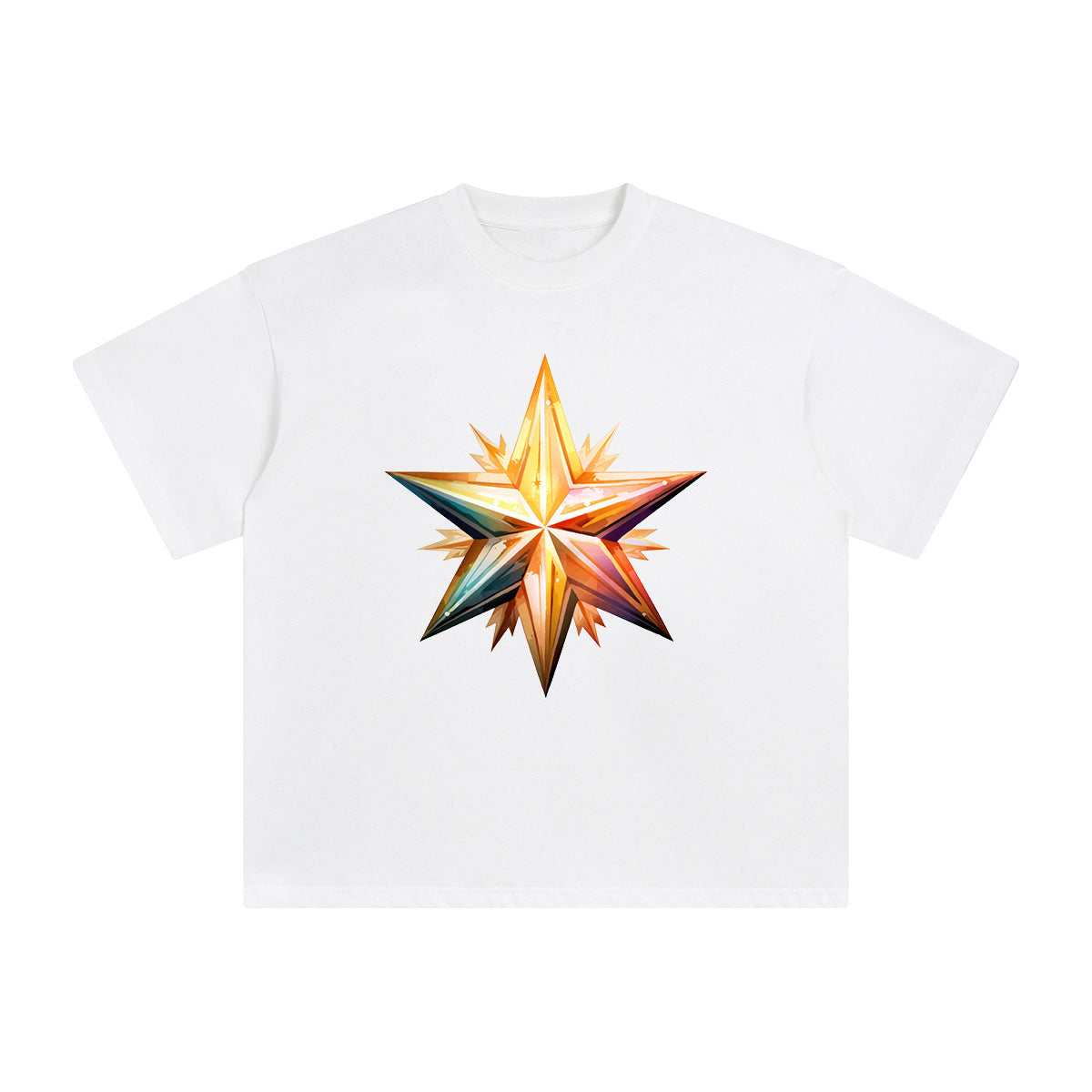 Star Graphic Tee-INNBLAC Fashion Apparel