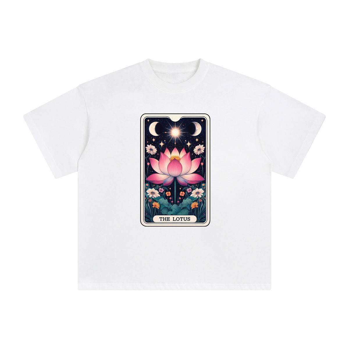 The Lotus Graphic Tee-INNBLAC Fashion Apparel