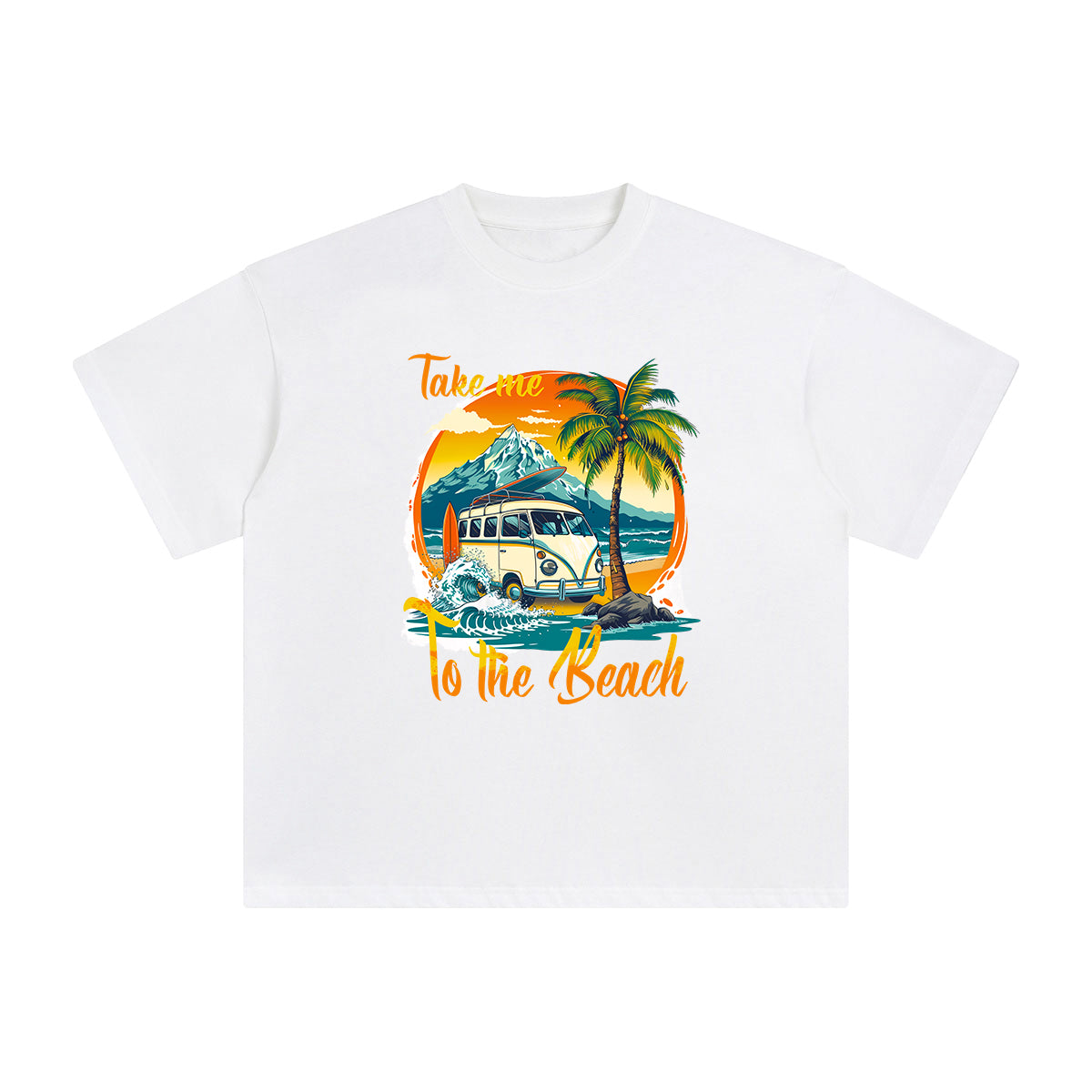 Take Me To The Beach Graphic Tee-INNBLAC Fashion Apparel