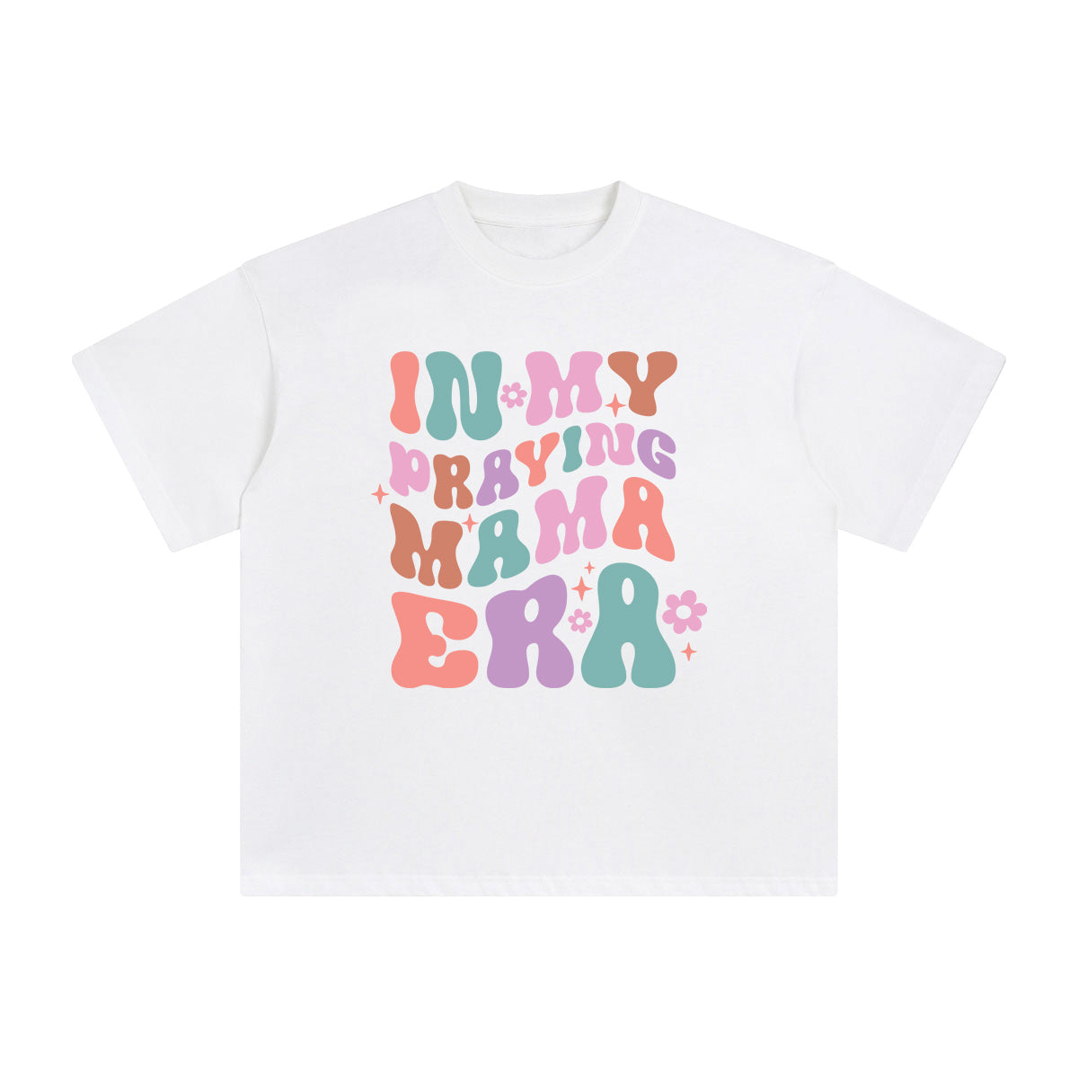 In My Praying Mama Era Graphic Tee-INNBLAC Fashion Apparel