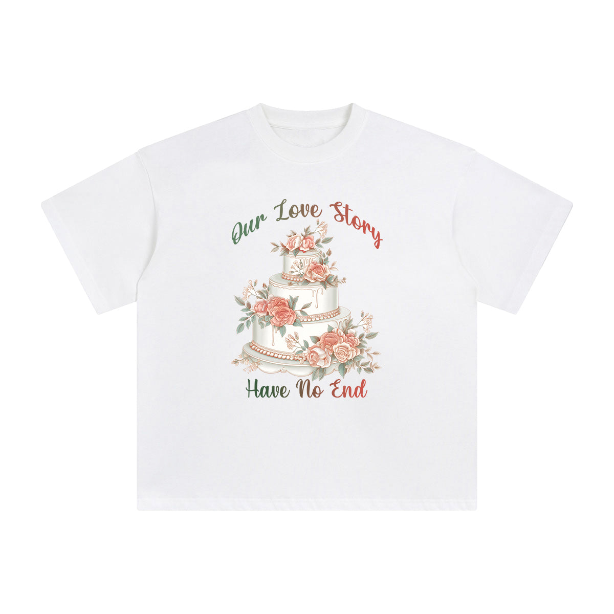Wedding Cake Graphic Tee-INNBLAC Fashion Apparel