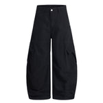 Side Pocket Cargo Casual Loose Fit Pants