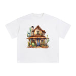 House Graphic Tee-INNBLAC Fashion Apparel